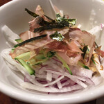 焼肉 スタミナ苑 - 大根サラダ