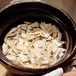 銀座 しのはら - 松茸ご飯