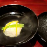 銀座 しのはら - 毛蟹真丈の椀