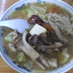 Kato Ya Shiyokudou - きのこ味噌ラーメン　800円