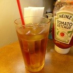 ペペキッチン - ランチセットのアイスティ