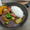 スキレットカレーこな雪とんとん