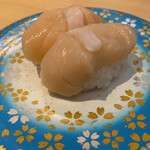 回転すしまんまん - ホタテ貝柱