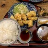 家伝料理はな - 料理写真:とり天定食900円のご飯大盛り