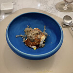 Maison DIA Mizuguchi - 名古屋コーチンの黒トリュフかけ