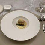 Maison DIA Mizuguchi - 真鱈白子の柚子とゴルゴンゾーラ仕立て