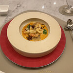 Maison DIA Mizuguchi - フカヒレステーキのオマール海老のビスクソース