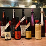 Chuukako Zararyouri Ando Kafe Daofu - オーナーが現地調達の宮崎焼酎。