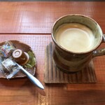 cafe橙 - セットメニューのコーヒー