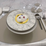 Maison DIA Mizuguchi - 雪化粧カボチャ・セイコ蟹・ココナッツのスープ