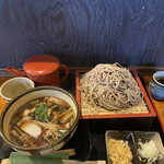 花月庵 - 豚せいろ蕎麦