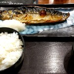品川 ひおき - 鯖文化干し定食