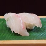 葵 - 鯛の握り