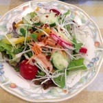 洋食厨房 KAJIMOTO - ハンバーグセットのサラダ