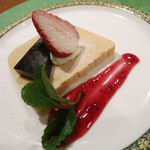 お宿　のし湯 - バナナのパルフェとコーヒーゼリー