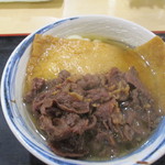 本格さぬきうどん　穂乃香 - 肉うどんにキツネトッピング＋１００円