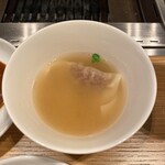 ビーフキッチン - かぶのワンタンスープ
