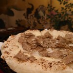 坊千代 - ジャガイモと鶉ピザ