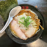 濃麺 海月 - 鶏濃麺 醤油(850円)