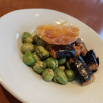 サンルーカルバー - おつまみ3種盛り