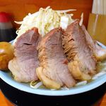 ラーメン 盛太郎 - チャーシュー麺（野菜マシマシ、薄味）950円