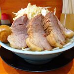 ラーメン 盛太郎 - チャーシュー麺（野菜マシマシ、薄味）950円