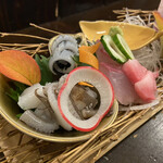 かもめ食堂 - 刺し身の盛合せ