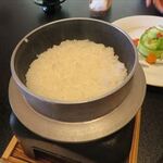 三養荘 - 個別の羽釜