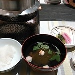 章月グランドホテル - 釜で炊くご飯、美味しい！
            