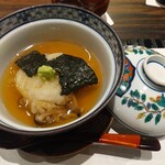 割烹 清風 - 薯蕷蒸し