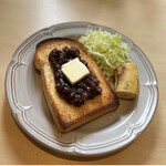 SUNS COFFEESTAND - 料理写真:あんバタートースト