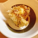 天麩羅 季節料理 きょう悦 - 半熟玉子の天ぷら