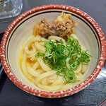 日の出製麺所 - かま玉　ゲソ天