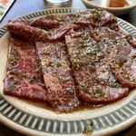 和牛焼肉 漢江 -  和牛イチボ　A5　1,320円