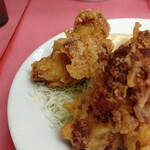一楽ラーメン - から揚げ♪