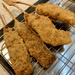 Kushikatsu Tanaka - 串カツ牛　串カツ豚