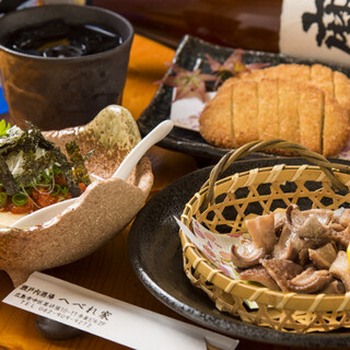 一品料理から調味料まで◆『自家製』にこだわった料理もどうぞ