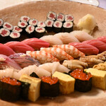 楽座 - 握り3人前