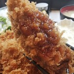 まるやま食堂 - カキフライ３個定食