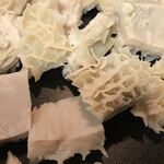 SKミート - 料理写真:ハチノス（下処理済み）に更に一回のみ、下茹で完了　byまみこまみこ