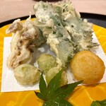 割烹むつごろう - 鱧の天ぷら