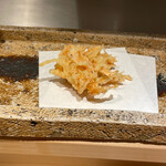 日本橋 蕎ノ字 - 桜えびのかき揚げ丼