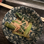 とり焼き 鶏料理 かしわ - 小松菜とえのき