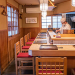 Shigurediyawabisuke - 調理場が目の前のカウンター席はライブ感も楽しめる