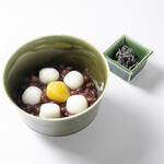 銀座 福禄寿 - 白玉ぜんざい