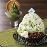 銀座 福禄寿 - 宇治金時 & 抹茶ソフトクリーム