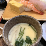 寿司 魚がし日本一 - 茶碗蒸し付き