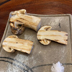 柚木元 - 焼きたての焼き松茸！