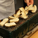 柚木元 - 目の前でご主人が焼いてくださいます