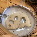 柚木元 - 綿内蓮根焼き